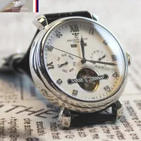Armbanduhr Luxury Watch Automatic Men Business Mechanical Watches Top Marke 45 mm Vintage Edelstahl wasserdichtes Armbanduhr Hommage 2022