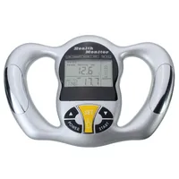 Health Gadgets Arrival Mini Digital LCD Portable Handheld Body Mass Index BMI Meter Fat Analyzer Monitor 221116