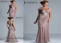 Высококачественное вечернее платье Janquie Evening Dress Long Chiffon Part Prom Promt Mother of Bride Play347515