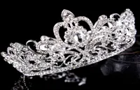 2021 Вигенерат Quinceanera Свадебные короны для женщин Bling Afnestone Beading Hair Jewelry Bridal головные уборы Tiaras Party Gowns8379822