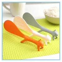 Cooking Utensils 1PCS Lovely Kitchen Supplie Squirrel Shaped Ladle Non Stick Rice Paddle Meal Spoon Large size 221114