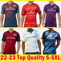 2022 2023 Leinster Munster Rugby Jerseys 22 23 Ulster Home Away Hen's T-shirts Big Size S-5XL