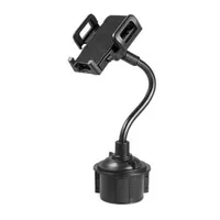 Universal Gooseneck Cup Phone Holder Cradle Car Phone Mount Long Arm Phone Cup Holder #SYS284N