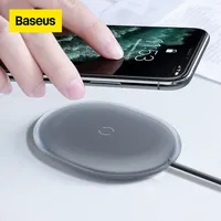 Wireless Chargers Baseus 15W For 11 X Xs for Airpods pro Fast Qi Charging Pad S20 S10 S9 Note 221114