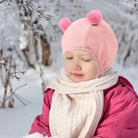 베레트 성인 미친 모자 아기 귀여운 끈적 끈적한 냉장 보호 따뜻한 공 귀이 어린이의 두꺼운 양털 모자 퍼지 겨울