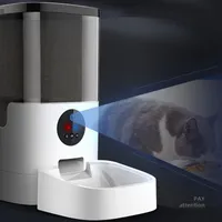 Ciotole per cani alimentatori surrunme visibilità remota tempistica alimentare automatica per gatto wifi intelligente animale domestico distributore di alimentari intelligente registratore vocale 221114 221114