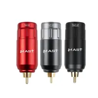 Mast U1 Wireless Tattoo Power Supply 1200mAh Battery RCA -anslutning för penna Maskin P113246J