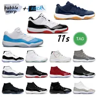11 11s Bred Basketball Shoes Jumpman11s UNC와 같은 82 Concord 45 Cool Grey Closing Ceremony 야외 운동 남성 운동화