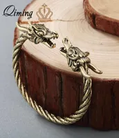 Braccialetto da braccialetto di bracciale nordico da braccialetto antico bew oro oro boho maschi vintage braccialetti viking6162261