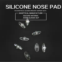 Silicona Nariz Pad Geeplass Padning NarnEd 500 piezas Gafas Part Tornillo en empuje en Cy020-cy021 Shippig Low 2288