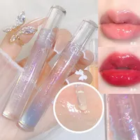 Lip Gloss 6 Colors Moisturizing Shiny Glitter Glaze Hydrating Liquid Lipstick Lasting Transparent Base Lpstick Oil Cosmetics