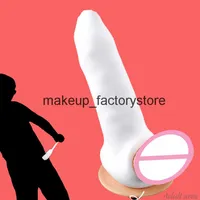 Masaj Erkek Mastürbasyon Kupası Taşınabilir Penis Eğitmeni Silikon Elastik Germe Mastürbasyon Seks Oyuncaklar Erkek Penis Kollu Yetişkin SE258T