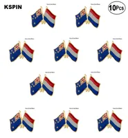New Zealand Netherland Lapel Pin Flag badge Brooch Pins Badges 10Pcs a Lot8202294