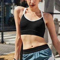 Yoga Outfit Bra Top Yoga Gym Fitness Yoga Sport Shockproof Femal Sweat Absorption Quick Dry Tops Push Up Workout Bra Breathable Top Woman T221103
