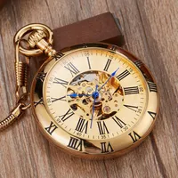 Armbanduhr Luxus Kupfer Silber Automatische mechanische FOB -Kette Wache Römische Zahlen Uhr Hochwertige Taschenuhrs 1012289n
