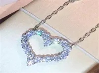 Designer Jewelry Necklace Women High Quality Heart Pendant Necklace Fashion Diamond Gold Necklaces For Women5951839