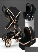 Carrinhos de beb￪ crian￧as beb￪s maternidade luxuoso carrinho de beb￪ High Landview 3 em 1 port￡til PRAM CONFORTO PRAM PARA DRIA NASCIMENTO 2025136879