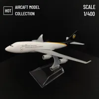 Diecast Model Car Scale 1 400 Metal Aircraft Ups FedEx DHL Airplane Plane Plane Airplane Miniature Kids Decor Decore Toys for Boy 221116
