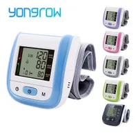 Другое здоровье красоты yongrow tonometer Автоматическое запястье цифровое монитор артериального давления ЖК -дисплей Sphmomanometer STEAD STAP MERSE 221116