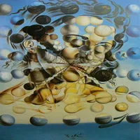 Salvador Dali Galatea of the Spheres Paintings Art Film Print Silk Poster Home Wall Decor 60x90cm247g