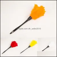 Dusters Solid Color Feathers Dusters Dust Removal Hang Duster Plastic Handle Cleaning Tools Home Blinds Car 1 8Xq L2 Drop Delivery G Dh3Fv