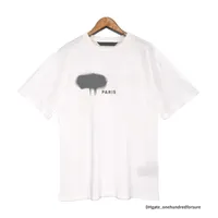Sommer Pa Männer Damen Palm T Shirt Mans Stylist Tee Guillotine Bären Palmen gedruckt kurzärmelig verkürzte Bärenwinkel Tees Engel T -Shirt