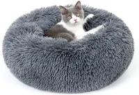Andere Katzenbedarf verkaufen komfortable Donut runde Haustierbett Ultra weichwaschbarer Hund und Katzenbett Donut Hundebett 221116
