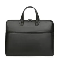 حقائب محوّل PU Leather Men Handbag Bag Bag Laptop Bag Business Crossbody Black Documents Designer 221116