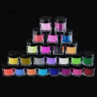 Novo conjunto de 24pcs Definir metal Shiny Dust Glitter Glitter Nail Art Power Tool Kit acr￭lico UV maquiagem292p