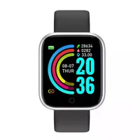 D20 Pro Smart Watch Women Men Y68 Implay Smartwatch para iOS Android Body Pressing Sports Tracker pulsera