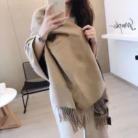 2022 Nouveau écharpe de luxe Cachemire Châle épais femmes Long Winter Wram Pashmina Wraps Hijab avec Tassel Bufanda Foulard 2022 Aimei Shopping