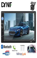 2Din MP5 Player Bluetooth Car DVD Player MirrorLink 7inch Digital Voll -Touchs -Bildschirm Autoradio Video Out Heckansicht Kamera1409164