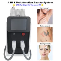 OPT IPL Hair Removal Nd Yag Laser Handle Remove Tattoo Dark Circles black doll treatment Elight RF Face Lifting Skin Rejuvenation Machine CE approved