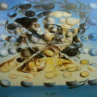 Salvador Dali Galatea of the Spheres Paintings Art Film Print Silk Poster Home Wall Decor 60x90cm274k