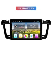 9 Inch Car Radio Video HD Touch Screen Bluetooth Stereo FMMP3MP4AudioUSB Auto Electronics In Dash MP5 Player for Peugeot 508