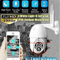 HD 1080P WIFI IP Camera Wireless Outdoor CCTV PTZ Smart Home Security IR Cam Automatic Tracking Alarm 10 LED Waterproof Phone Remo196R264g