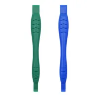 118 mm blaugrüner Kohlefaser gehärteter Kunststoff Doppelendhilfe Reparaturwerkzeug Öffnungswerkzeuge Crowbar Spudger für Mobiltelefon Tablet PC 500p296K