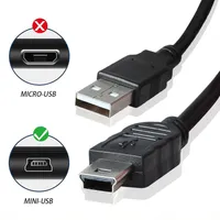 Câbles de téléphone portable Mini USB 2 0 Câble 5pin To Fast Data Charger pour MP3 MP4 Player Car DVR GPS CAMERIQUE DIGITAL HD SMART TV1 1 5M 221114