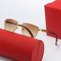 Kedi Göz Güneş Gözlüğü Karter Gözlükler Tasarımcı Güneş Gözlüğü Tam Çerçeve Metal Moda Net Kırmızı Aynı Erkek ve Kadın Gradyan Vintage Gözlük Koruyucu Gözlük Toptan