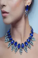 Dvacaman Brand Fashion Wedding Party Jewelry Sets Women Indian Bridal Statement NecklaceEarrings Accessory Love Gifts Whole 21713556