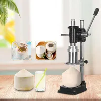 New Type Commercial Lever Style Hand Press Green Coconut Opening Holing Machine Small Manual  Coconut Hole Punching Machine232L