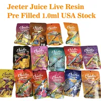 Jeeter Juice Pre Filled Disposable E Cigarette Cake Sticks Vaporizer 1.0ML pod 280mAh Rechargeable Battery Thick Oil Carts USA Ship