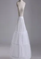 2017 Ny bollklänning Petticoats White 3 Hoops 1 Layer Bride Formell Dress Underskirt Crinoline Stock Wedding Accessories9581734