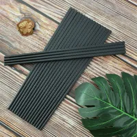 Alloy Chopsticks Portable Black Antislip Food Sticks Chinese Japanese Korean Food Non-Slip Chopstick