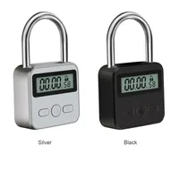 Smart Lock Smart Time Lock LCD Display Time Lock Multifunction Travel Electronic Timer Waterproof USB Rechargeable Temporary Timer Padlock 221117