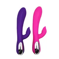 Masaje 10 velocidades G Spot Rabbit Vibrator Sex Toys for Woman Dildo Vibrators for Women Clitoris Productos sexys Er￳tica Toy Adulto2330