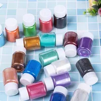 Nail Glitter 1pcs Pearl Powder Powdments for Diy Bath Bomb Soap Making Cosmetic Candle Party Eye Shadow Resin Crafts E7J23100