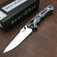 Benchmade BM 615 Rukus II складной нож S30V Простые лезвия Черные алюминиевые ручки 1401 BM42 BM3300 3320 BM46 BM43 940 535 550 Knives249Y