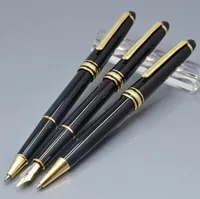 Hots Sale - Luxury MSK -163 Classic Rollerball Black Rollerball Pen Pen Pens Pens Stationery School Office Fornitura con numero di serie
