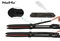Professional Electric Hair Straightener Plat Iron Anion Steaming Dry Wet Use Hair Straightner Curler Styling Tool4402656